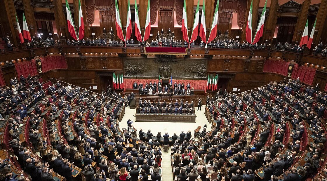Aula della Camera dei Deputati durante una seduta