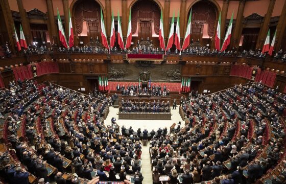 Aula della Camera dei Deputati durante una seduta
