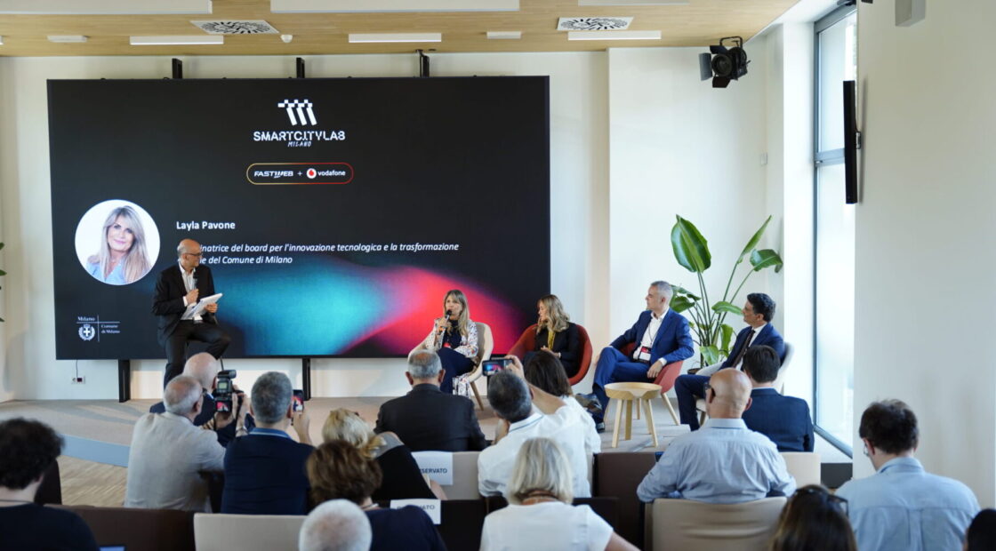 Inaugurazione Innovation Hub Fastweb Vodafone Milano