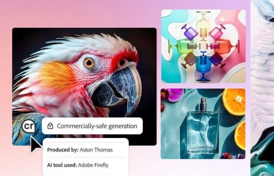 Screenshot di Adobe Firefly