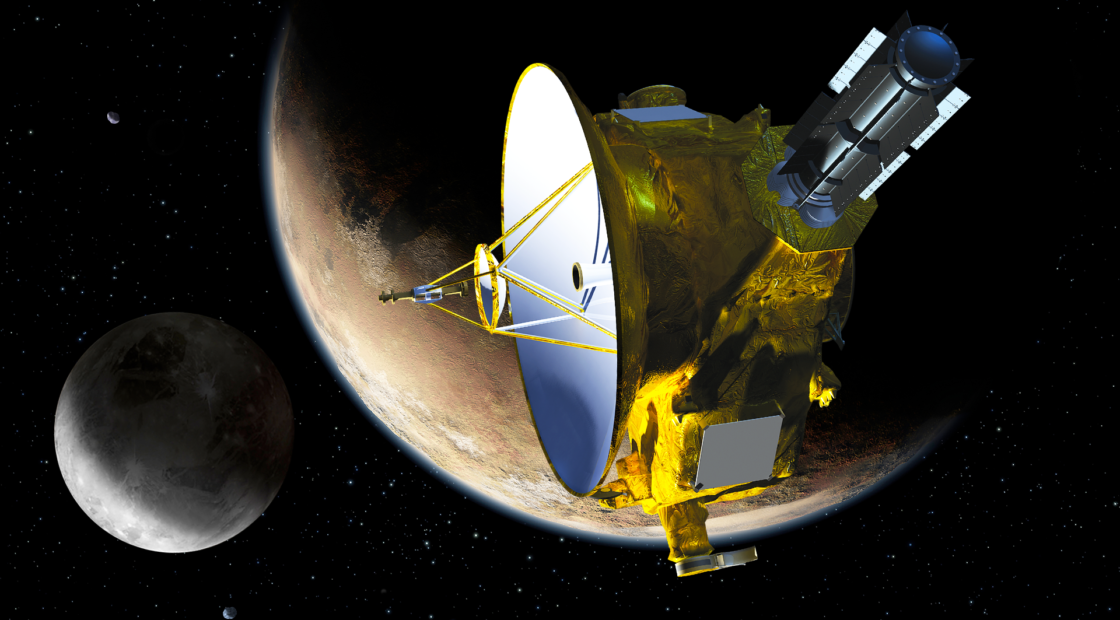 Sonda New Horizons in esplorazione spaziale