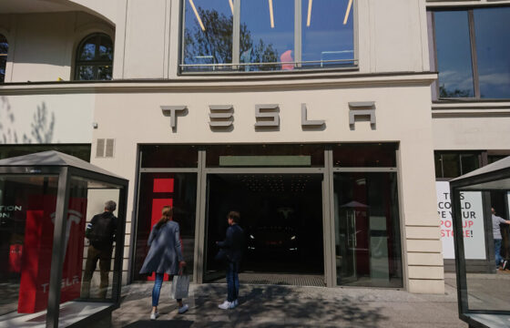 Stabilimento Tesla a Shanghai