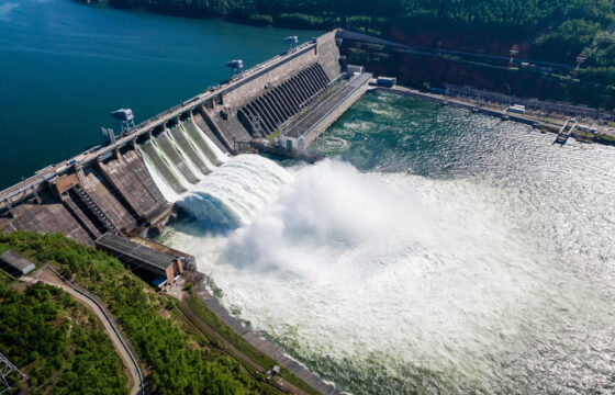 Centrale idroelettrica in Italia