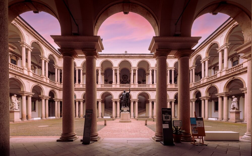 Interno della Grande Brera