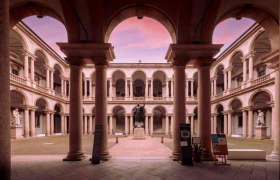 Interno della Grande Brera