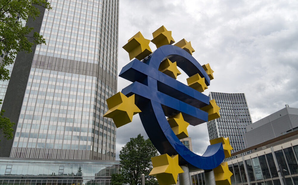 Grafico sull'andamento economico dell'Eurozona