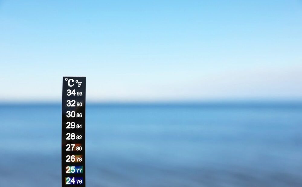 Temperatura superficiale del mare record