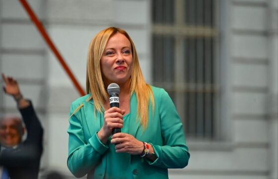 Giorgia Meloni e Kemi Badenoch durante l'incontro a Roma