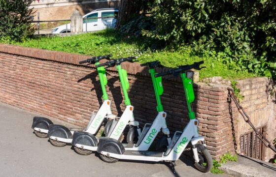 Monopattini Lime a Roma