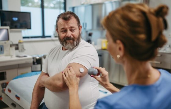 Rappresentazione grafica dell'analisi vocale per il diabete