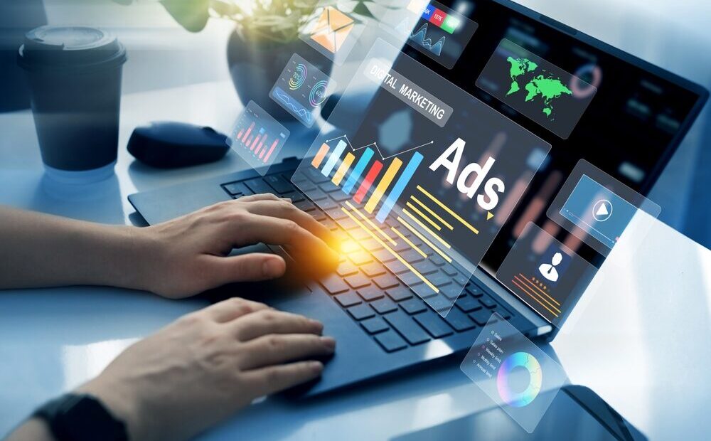 Illustrazione sulla pubblicità digitale