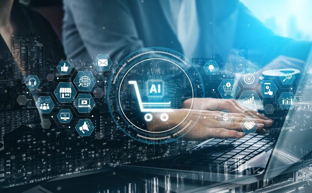 Immagine rappresentativa dell'ottimizzazione nell'e-commerce AI