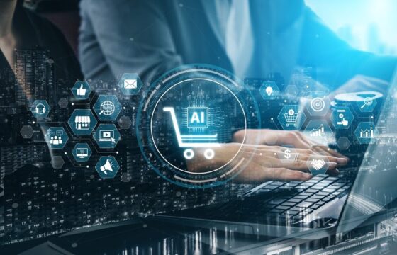 Immagine rappresentativa dell'ottimizzazione nell'e-commerce AI