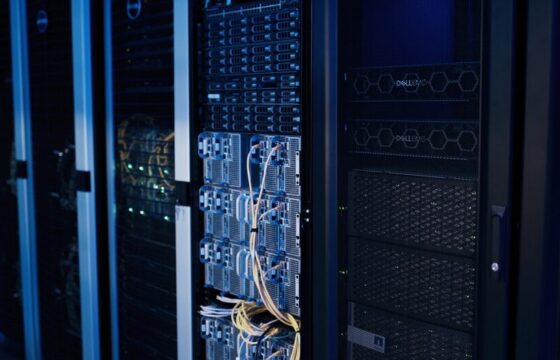 Immagine di un modulo SSD Kioxia