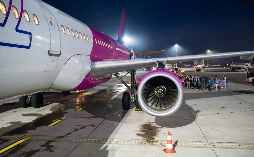 Aeromobili Wizz Air in volo